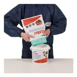 Reinigungstuch WYPALL 7775 o.Eins.v.Wasser 90 St.1 Eimer Kimberly Clark