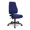 Topstar Bürodrehstuhl royalblau Lehnen-H.580 Sitz-H.420-550 Permanent ohne Armlehnen