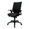 Topstar Bürodrehstuhl schwarz m. Autosynchrontechnik Sitz-H.420-550mm mit Armlehnen