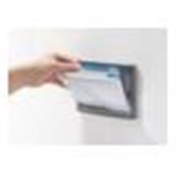 Durable Tür-/Infoschild B149xH52,5mm Sichtfenster Plexiglas Rückenteil ABS blau