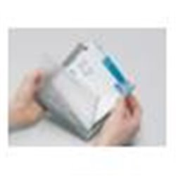 Durable Tür-/Infoschild B149xH52,5mm Sichtfenster Plexiglas Rückenteil ABS blau