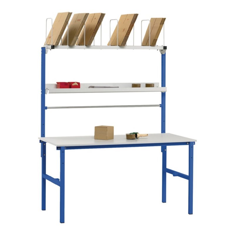 Packtischset B2000xT800xH2205mm Aufbauten Variante 1