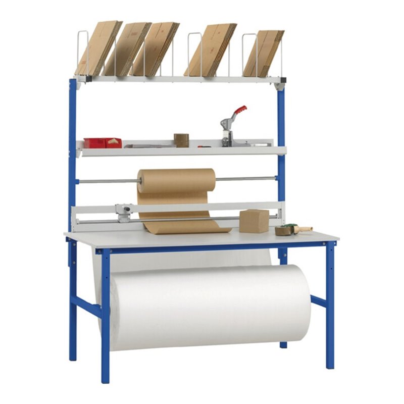 Packtischset B2000xT800xH2205mm Aufbauten Variante 2