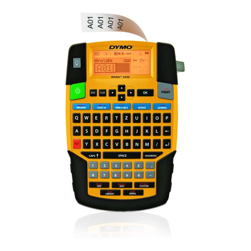 DYMO Rhino™ 4200 mit QWERTZ Tastatur