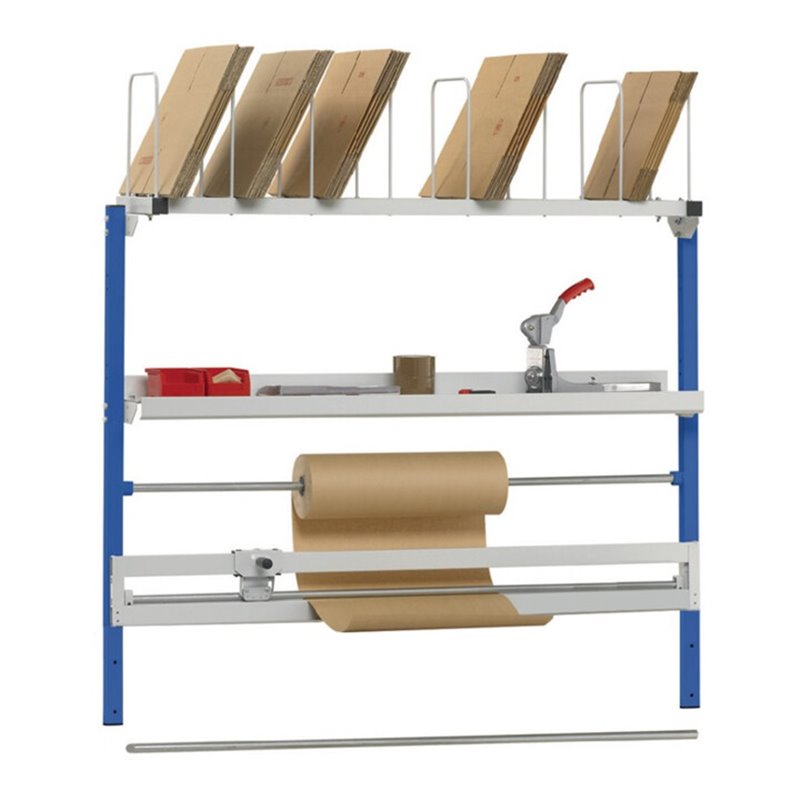 Packtischanbausystem f.Packtischbreiten 1600 u.2000mm Variante 2 HÜDIG & ROCHOLZ