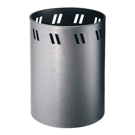 Wesco Papierkorb matt VA D.255 xH.355mm 19l