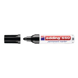 Edding Permanentmarker 550 schwarz Rundspitze Strichbreite ca. 3-4mm