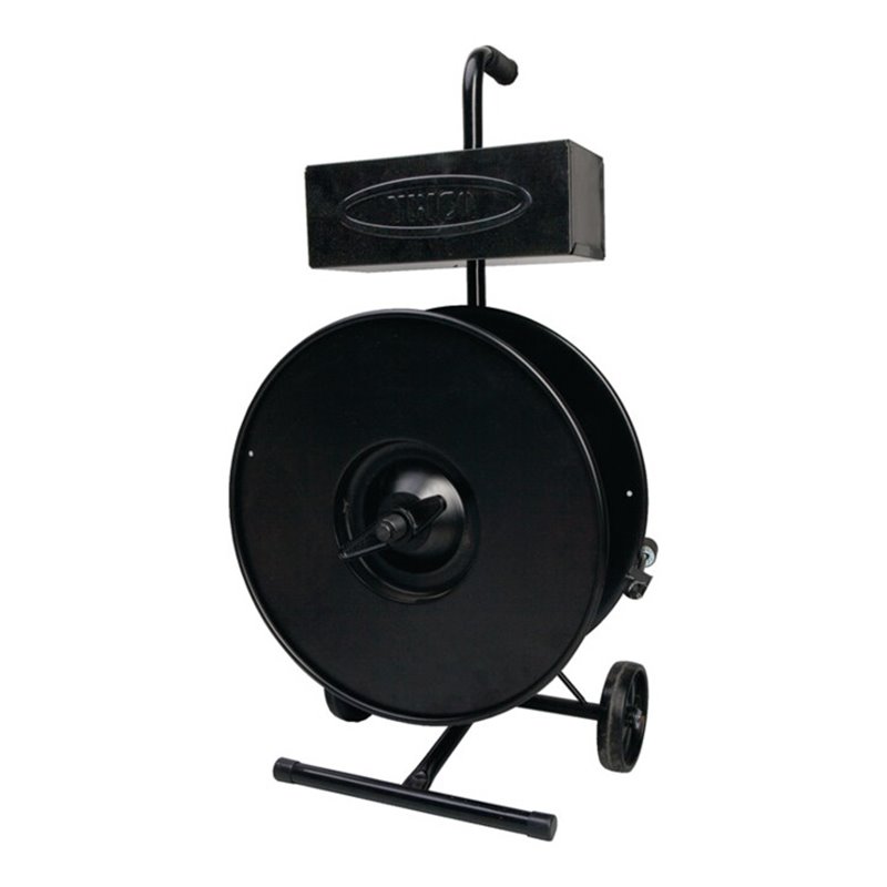 Bandabroller PES-Umreifungsband fahrbar f.Kern-D.76mm