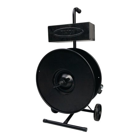 Bandabroller PES-Umreifungsband fahrbar f.Kern-D.76mm