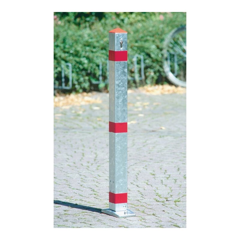 Sperrpfosten STA silber kippbar,z.Aufdübeln