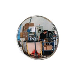 SPL Kontroll-/Sicherheitsspiegel D.600mm Beobachterabstand 8m für innen m.Halterung