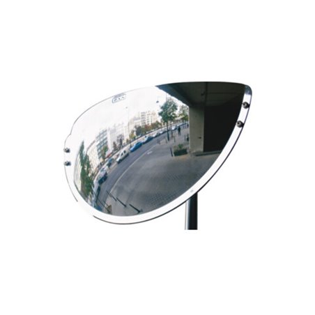 SPL Beobachtungsspiegel innen u.außen H300xB600xT100mm Ku.180Grad Blick m.Halterung