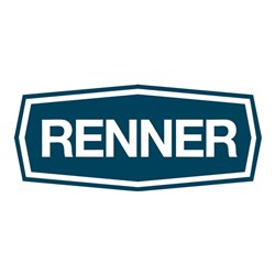 Abfallbehälter H430xØ330mm 35l verz.RENNER