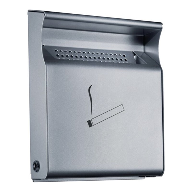 Wesco Wandascher lack.Stahlblech H.285xB.232xT.62mm wetterfest