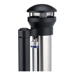 Standascher D394xH1000mm natur rd.VA RUBBERMAID