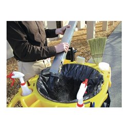 Standascher H1029xB357xT357mm schwarz PE RUBBERMAID