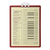 Durable Infotafel DIN A4 mProfilrahmen rot zAufhängen