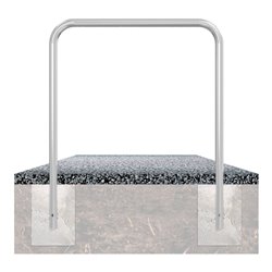 Abweisebügel Stahlrohr D 60mm 2000x1400mm Schake STRECKE