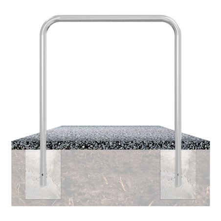 Abweisebügel Stahlrohr D 60mm 2000x1400mm Schake STRECKE