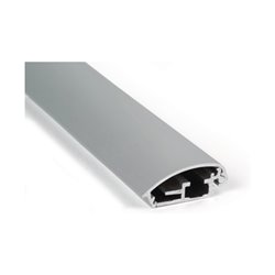 Klapprahmen Plakatmaß DIN A2 Klemmprofil 32 mm silberfarbig eloxiert
