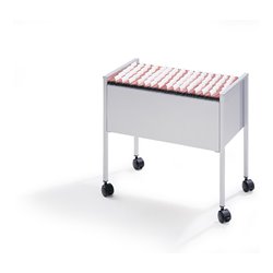 Durable Hängemappen-Fahrwagen Grau