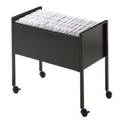 Durable Hängemappen-Fahrwagen Schwarz