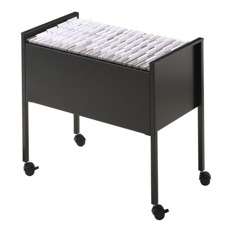 Durable Hängemappen-Fahrwagen Schwarz