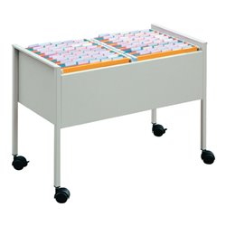 Durable Hängeregistraturwagen H592xB760xT400mm m. 2 Hängeregistern f.100 Ordner