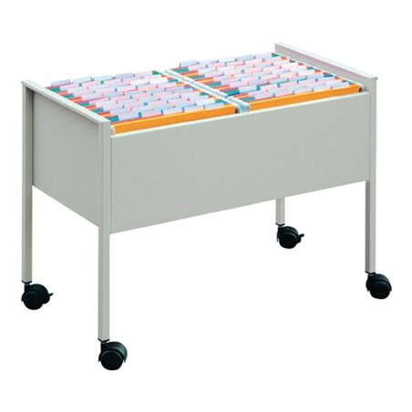 Durable Hängeregistraturwagen H592xB760xT400mm m. 2 Hängeregistern f.100 Ordner