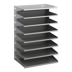 Durable Sortierreck 8-tlg. Grau