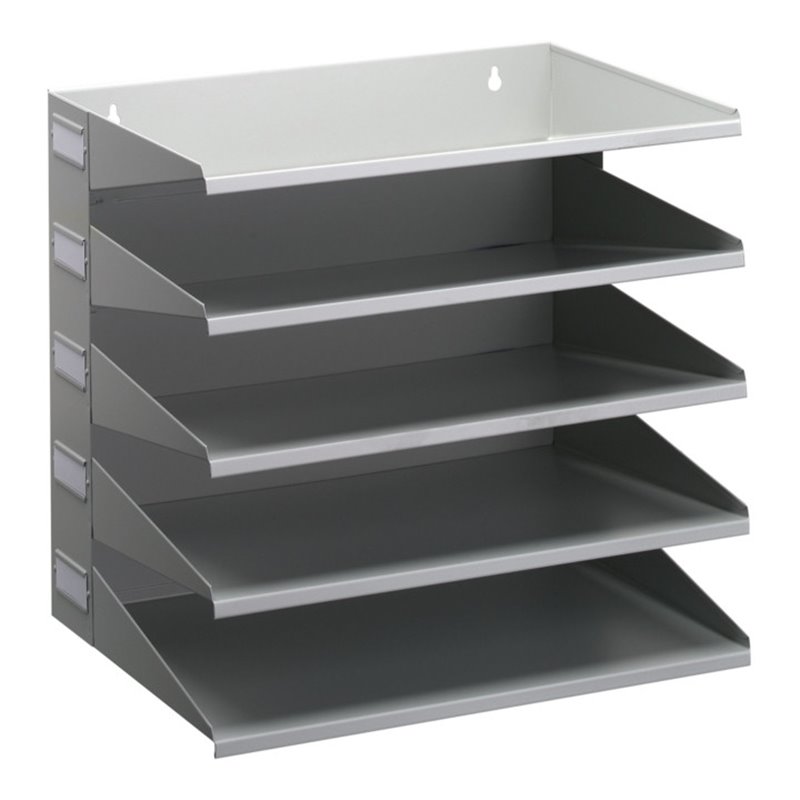 Durable Sortierreck 5-tlg. Grau