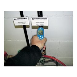 Infrarotthermometer H175xB39xT79mm m.Batterien Max./Min. umstellb. Grad C/Grad F