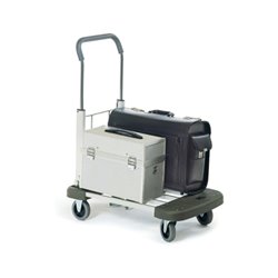 Prestar Aluminium-Transportwagen 150kg mit ausziehbarer Ladefläche Aluminium