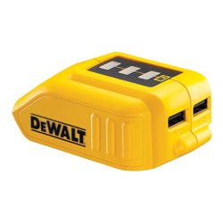 DEWALT Akku-Adapter mit USB-Ladefunktion DCB090