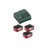 Metabo Basic-Set 3 x 5.2 Ah ASC ULTRA