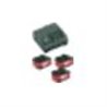 Metabo Basic-Set 3 x 5.2 Ah ASC ULTRA