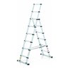 ZARGES Teleskop Kombileiter 2x6 1x2 Sprossen