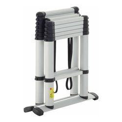 ZARGES Teleskop Kombileiter 2x6 1x2 Sprossen