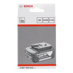 Bosch Einschubakkupack 18 Volt Heavy Duty (HD), 4,0 Ah Li-Ion GBA M-C