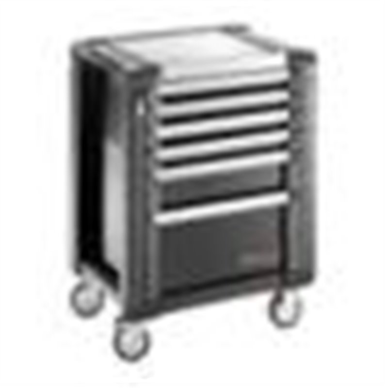 Facom Werkstattwagen JET+ 6 Schubfächer, 3 Module pro Schubfach schwarz (RAL 9004)