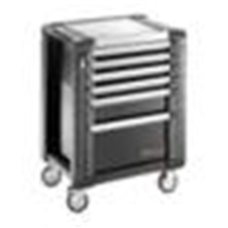Facom Werkstattwagen JET+ 6 Schubfächer, 3 Module pro Schubfach schwarz (RAL 9004)
