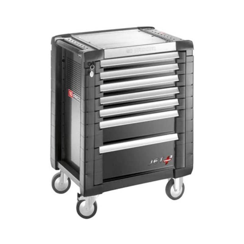 Facom Werkstattwagen JET+ 7 Schubfächer, 3 Module pro Schubfach schwarz (RAL 9004)
