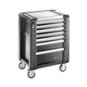 Facom Werkstattwagen JET+ 7 Schubfächer, 3 Module pro Schubfach schwarz (RAL 9004)