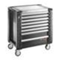 Facom Werkstattwagen JET+ 8 Schubfächer, 4 Module pro Schubfach schwarz (RAL 9004)