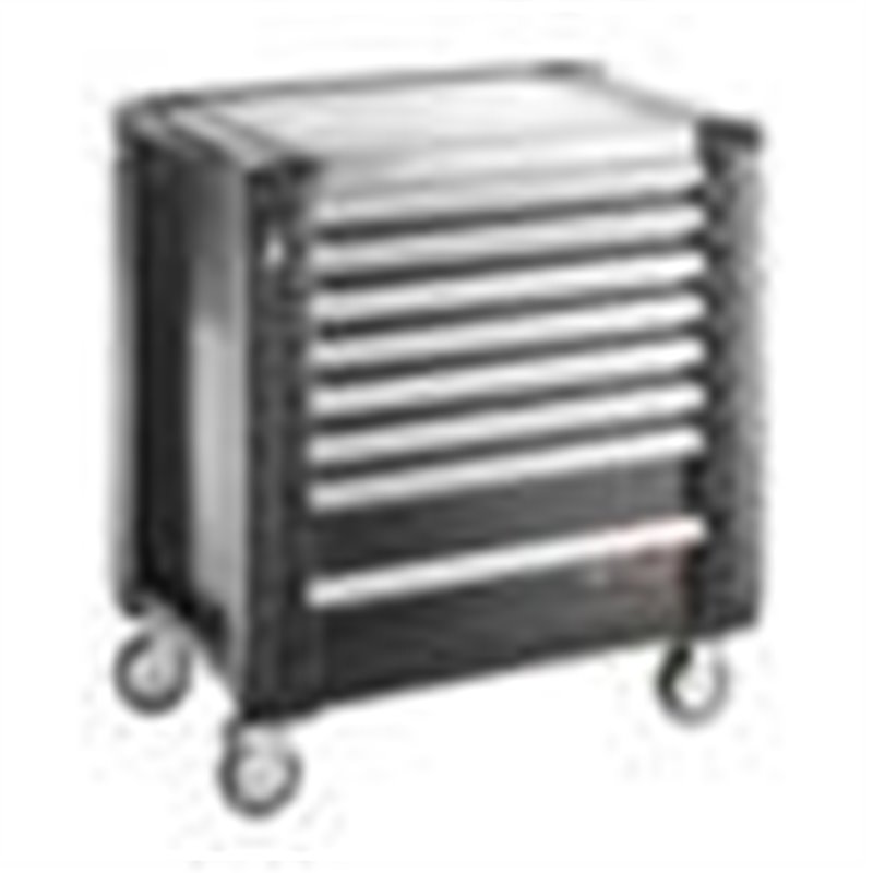 Facom Werkstattwagen JET+ 8 Schubfächer, 4 Module pro Schubfach schwarz (RAL 9004)