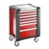 Facom Werkstattwagen JET+ 7 Schubfächer, 3 Module pro Schubfach rot (RAL 3020)