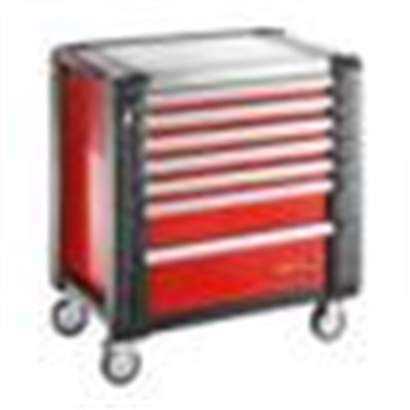 Facom Werkstattwagen JET+ 7 Schubfächer, 4 Module pro Schubfach rot (RAL 3020)