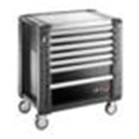 Facom Werkstattwagen JET+ 7 Schubfächer, 4 Module pro Schubfach schwarz (RAL 9004)