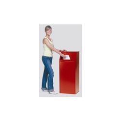 VAR Wertstoffsammler P 80 rot 68 l