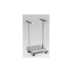 VAR Abfallsammler Typ SHR 60 verzinkt fahrbar für 60/70 l Säcke